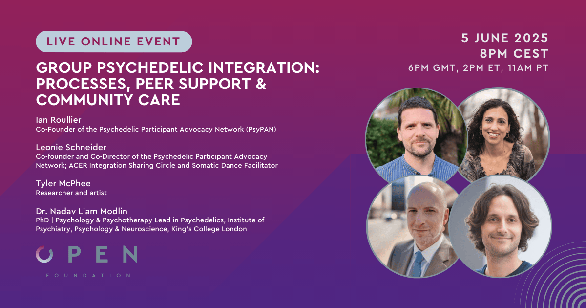 Group Psychedelic Integration Processes, Peer Support & Community Care (1)