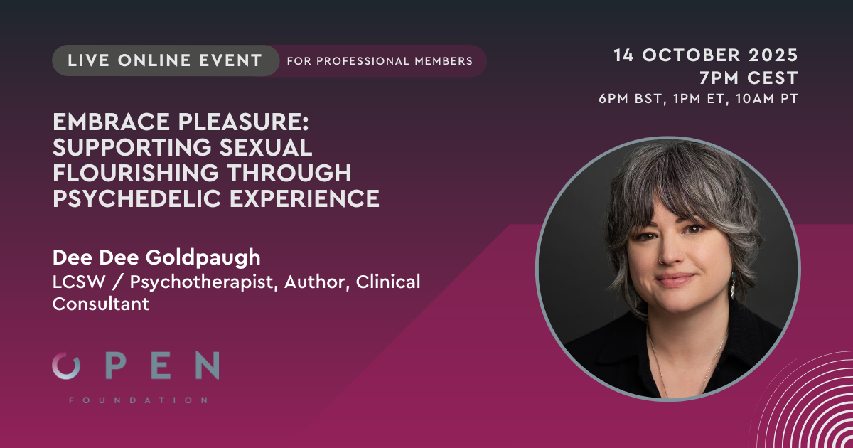 Embrace Pleasure Supporting Sexual Flourishing Through Psychedelic Experience