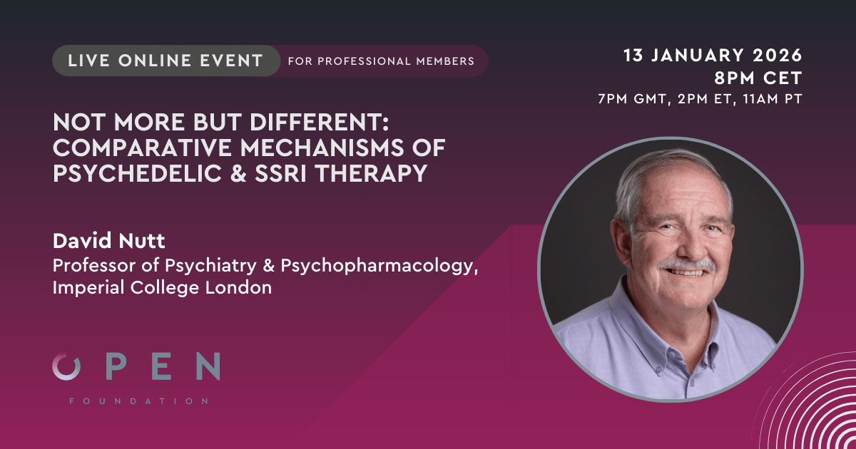 Not More But Different Comparative Mechanisms of Psychedelic & SSRI Therapy