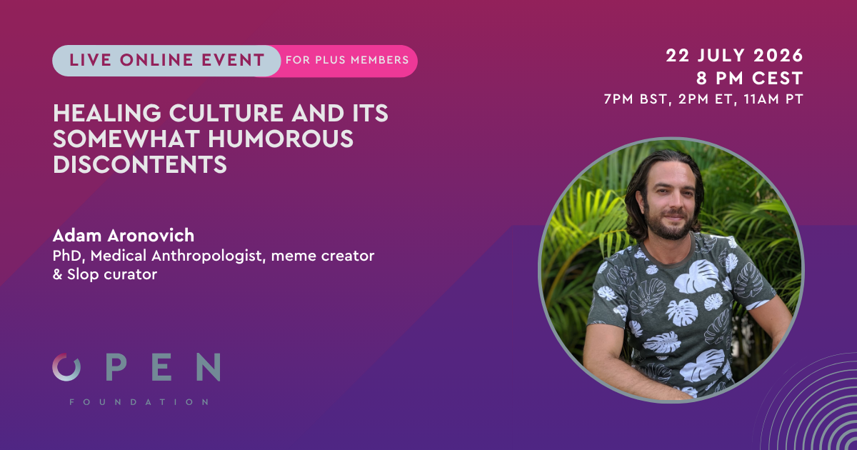 Healing Culture, and its somewhat humorous discontents